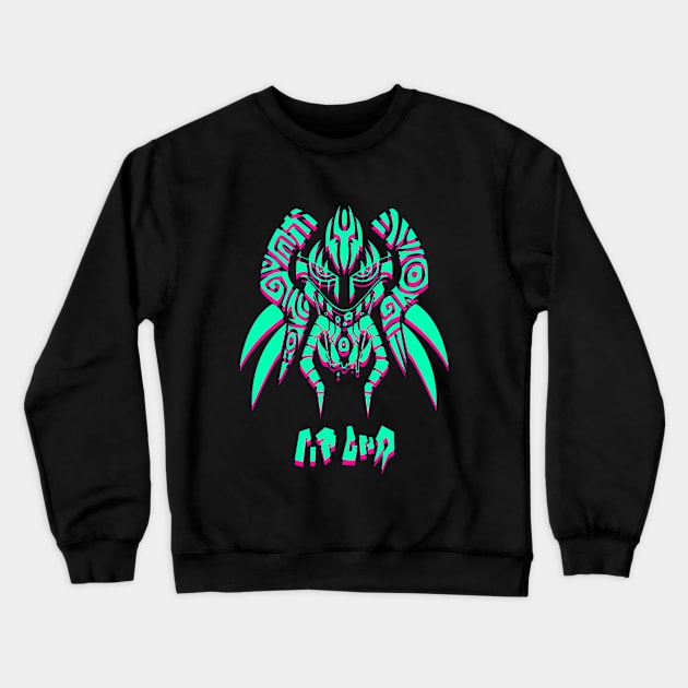 Addiction Crewneck Sweatshirt by Psychonautic